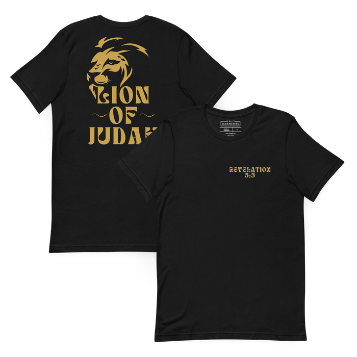 Lion of Judah Tee — Black